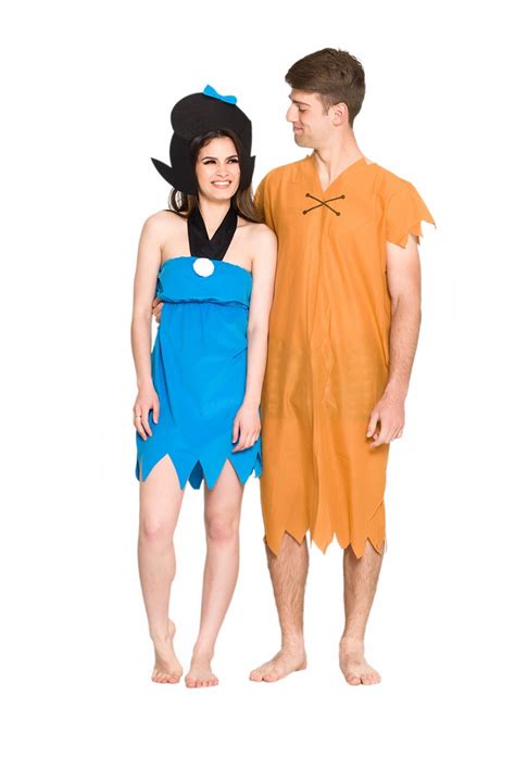 Ht Ladies Betty Rubble The Flintstones Costume Fancy Dress