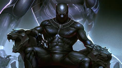 Black Panther 2020 Art Hd Superheroes 4k Wallpapers Images