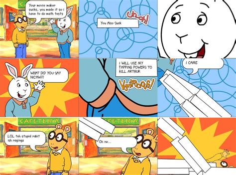 Dont Fuck With Teh Rabbit Arthur Comic Creator Know Your Meme