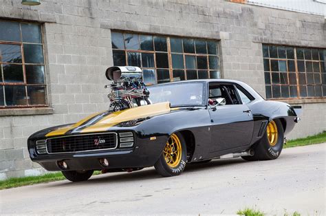 1969 Chevy Camaro Z 28 Muscle Cars Supercharger Ihra Pro Mod
