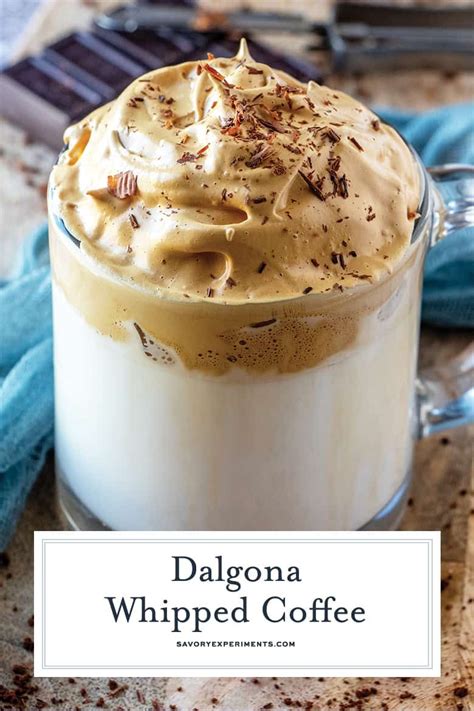 Dalgona Whipped Coffee Is A Fast And Easy Recipe That