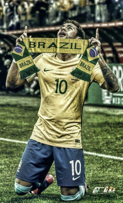 Neymar Jr Brazil Wallpapers Wallpaper Cave