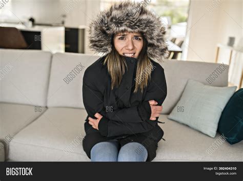 Woman Have Cold On Image Photo Free Trial Bigstock