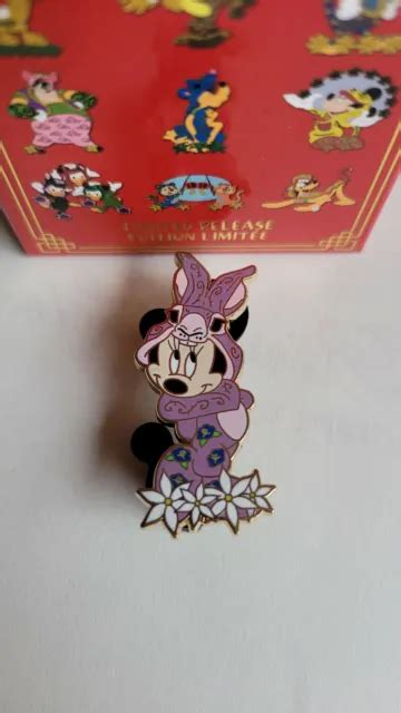 Disney Mickey And Friends Lunar Zodiac Mystery Pin Minnie Rabbit