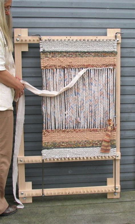 Adjustable Twining Loom For Rag Rugs Place Mats And Etsy In 2022