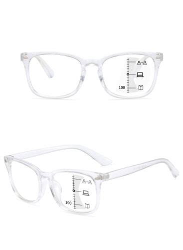 progressive reading glasses 1 0 4 0 multifocal varifocal lens tr90 full frame ebay