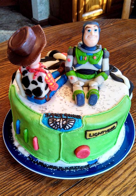 Toy Story Buzz And Woody Cake