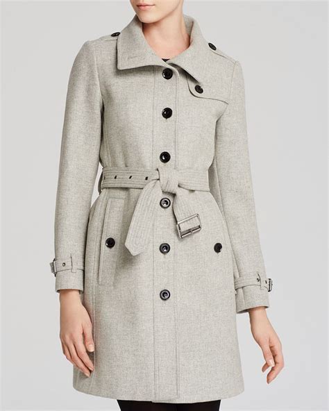 Burberry Rushfield Wool Blend Coat Bloomingdales