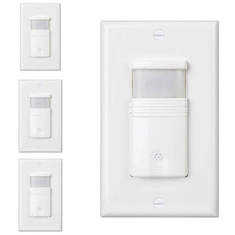 How do i wire a motion a sensor to control lights? (Pack of 4) White 3-Way Motion Sensor Light Switch â€" NEUTRAL Wire Required â€" For Indoor Use ...