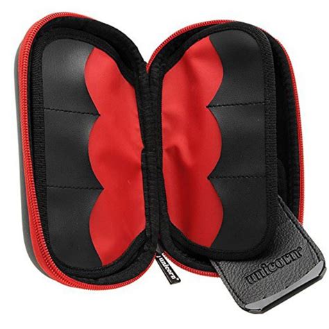 Unicorn Xl Hard Case Dart Wallet Darts Carrier Holder Zip Fastening New