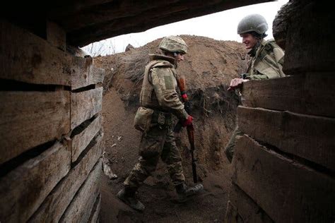Russian Troop Movements And Talk Of Intervention Cause Jitters In Ukraine The New York Times