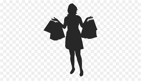 Silhouette Shopping Bags And Trolleys Fashion Shopping Bags And Trolleys