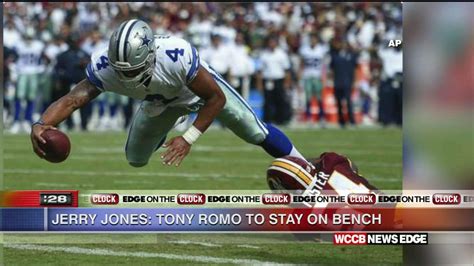 Should The Cowboys Play Romo Wccb Charlottes Cw