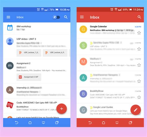 Gmail Inbox A Ui Upgrade For Gmail By Praveen Naik Medium