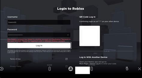 Literally Unable To Log Into Roblox On Playstation Platform Usage