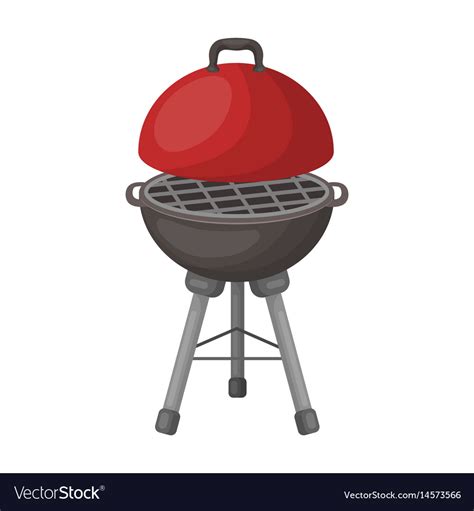 Grill For Barbecuebbq Single Icon In Cartoon Vector Image