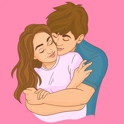 couple hug vector art icons and graphics for free download