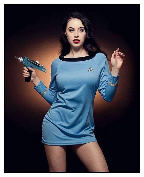 Pin By Da Jinx On Star Trek And Space Girls Star Trek Cosplay Star Trek Crew Cosplay Outfits