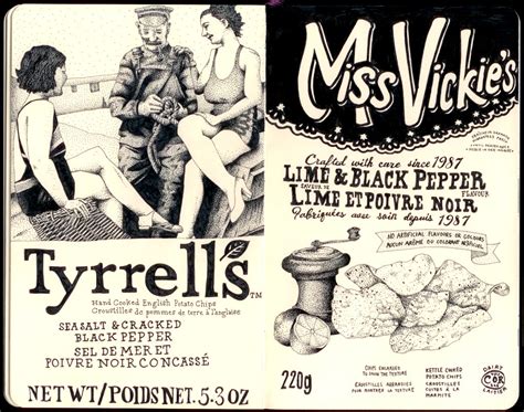 Sea salt and malt vinegar. lenoilionel - Tyrrell's Sea Salt and Cracked Black Pepper ...