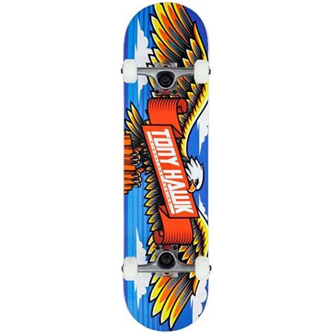 Hawk is widely understood to have invented the 720, a. Tony Hawk 180 Wingspan Complete Skateboard - 8" | Complete ...