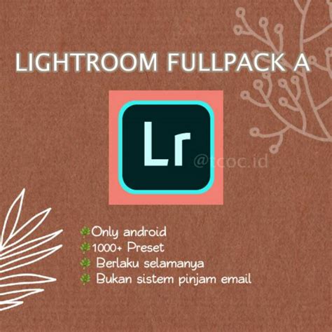 Adobe lightroom mod apk 6.4.0 (premium unlocked). LIGHTROOM FULL PACK 1000+ PRESET | Shopee Indonesia