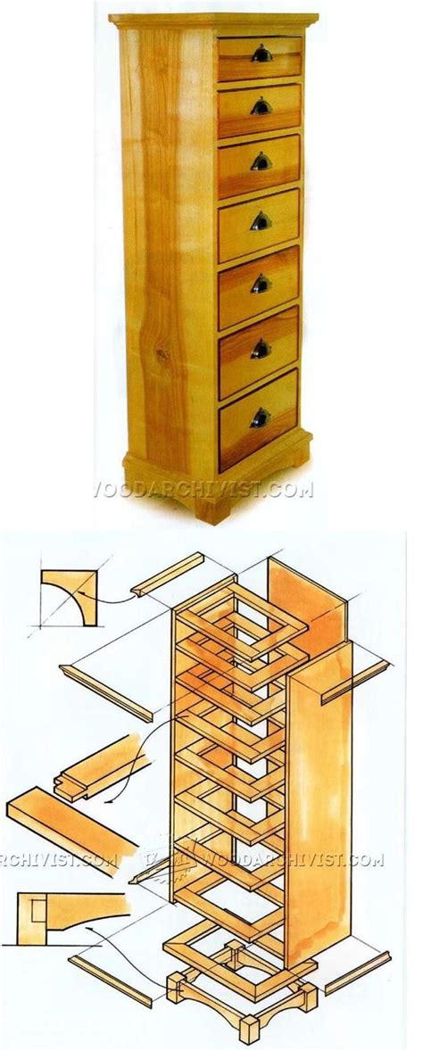 High Chest Of Drawers Plans Furniture Plans And Projects Woodworking