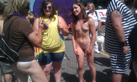 Nude Girl At Pride
