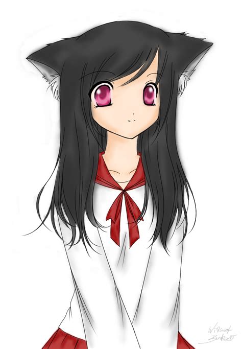 Anime School Cat Girl By Coreprideerror On Deviantart