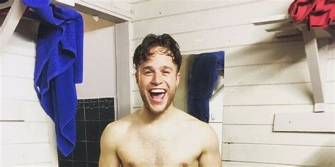 Olly Murs Strips Naked For Photo With Trophy That Barely Covers His Modesty