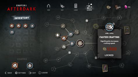 Skill Tree Last Year Interface In Game