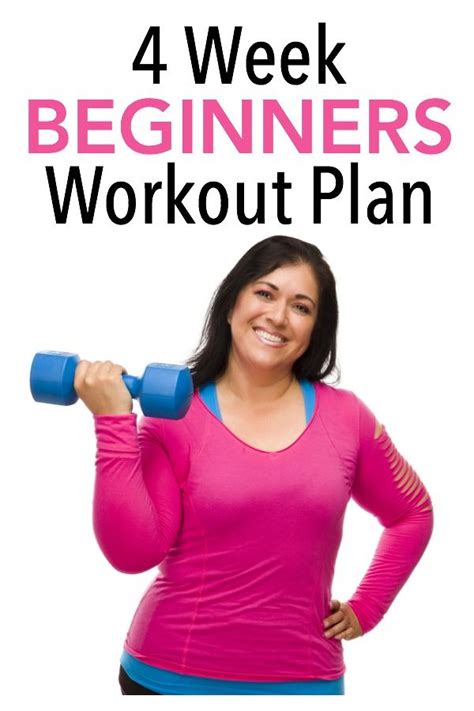 4 Week Beginners Workout Plan From Tone And Totally Free