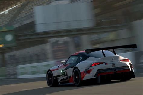 La Toyota Gr Racing Supra Dans Gran Turismo Sport