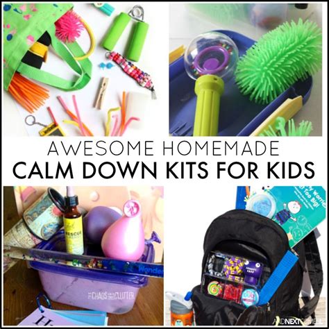 The Best Homemade Calm Down Kits For Kids And Next Comes L