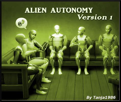 Mod The Sims Alien Autonomy Mod