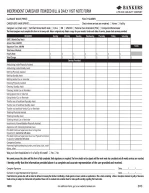 Daily assignment sheet this assignment sheet is broken into. Home Health Care Daily Log Template - Fill Online ...