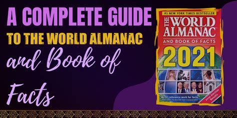 A Complete Guide To The World Almanac And Book Of Facts Hooked To Books