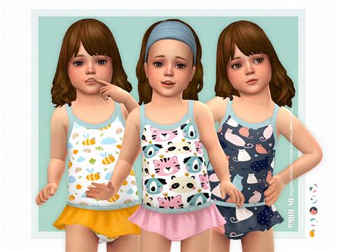 The Sims Resource Toddler Swimsuit P18 Needs Seasons