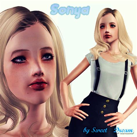 Sonya By Sweetdream Симы для Sims 3 Sims Каталог файлов Sims