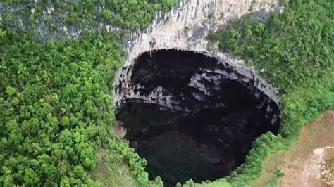 Geologists Discover One Of Worlds Largest Sinkhole Clusters In China