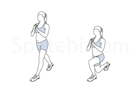 Split Squat Illustrated Exercise Guide Shoulder And Arm Workout