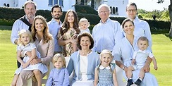 El entrañable encuentro virtual de la Familia Real Sueca al completo ...