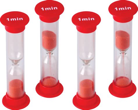 1 Minute Sand Timers-Small - TCR20646 | Teacher Created Resources