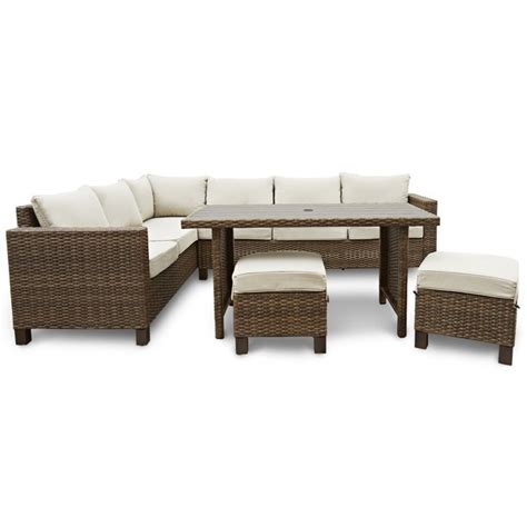 Better Homes And Gardens Brookbury 5 Piece Outdoor Wicker Sectional