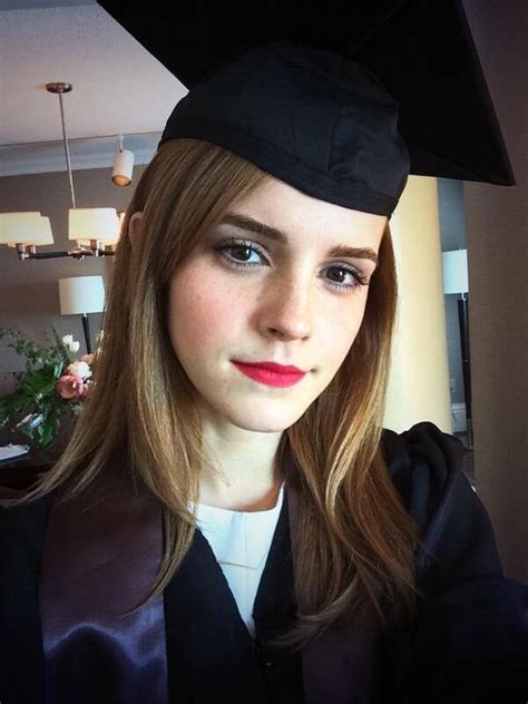 Emma Watson Graduates From Brown University Popsugar Celebrity