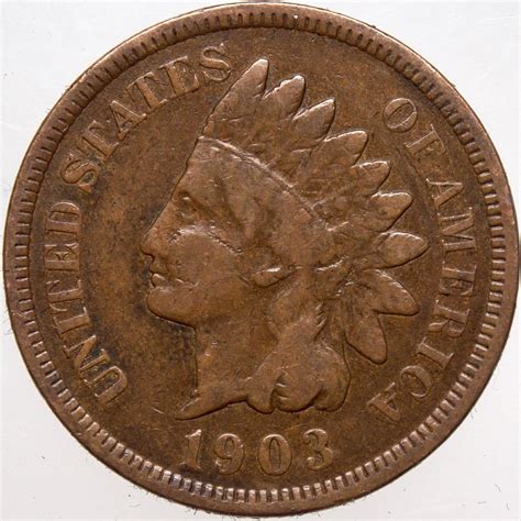 1903 P Indian Head Cent 28 For Sale Buy Now Online Item 335105