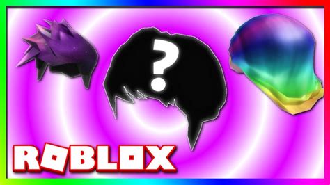 Top 20 Rarest Hairs On Roblox Youtube