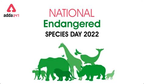 National Endangered Species Day 2022 Theme