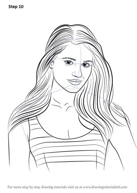 Sometimes it's best to go back to basics and draw something as visit tutorial. Learn How to Draw Dianna Agron (Celebrities) Step by Step : Drawing Tutorials