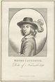 NPG D29472; Henry Cavendish, 2nd Duke of Newcastle-upon-Tyne - Portrait ...