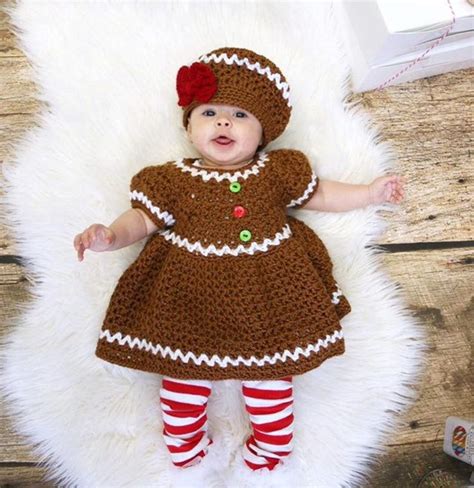 Gingerbread Crochet Pattern Gingerbread Dress Pattern Crochet